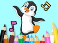 เกม Coloring Book: Dancing Penguin