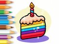 เกม Coloring Book: Birthday Cake