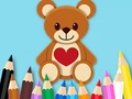 เกม Coloring Book: Toy Bear