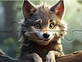 เกม Jigsaw Puzzle: Smiling Wolf