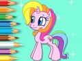 เกม Coloring Book: Shining Pony
