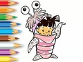 เกม Coloring Book: Monster Costume Girl