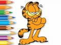เกม Coloring Book: Garfield Hamburger