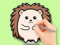 เกม Coloring Book: Cute Hedgehog