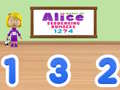 เกม World of Alice  Sequencing Numbers