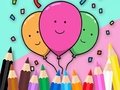 เกม Coloring Book: Celebrate-Balloons