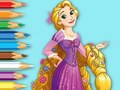 เกม Coloring Book: Princess Rapunzel