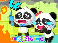 เกม Jigsaw Puzzle: Baby Panda Firework