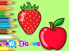 เกม Coloring Book: Apple And Strawberry