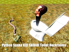 เกม Python Snake Kill Skibidi Toilet Backrooms