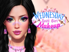 เกม Wednesday Soft Girl Makeup