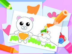 เกม Toddler Drawing: Cute Pig