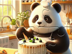 เกม Jigsaw Puzzle: Panda Baker