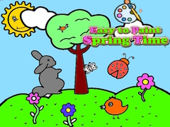 เกม Easy to Paint Spring Time