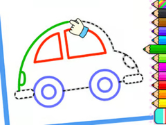 เกม Toddler Drawing: Cute Car