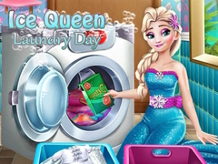 เกม Ice Queen Laundry Day