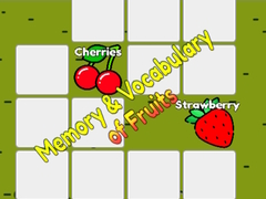 เกม Memory & Vocabulary of Fruits