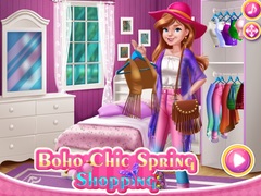 เกม Boho Chic Spring Shopping