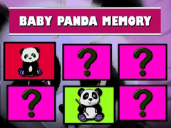 เกม Baby Panda Memory