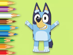 เกม Coloring Book: Happy Bluey