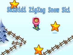 เกม Skibidi ZigZag Snow Ski