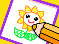 เกม Toddler Drawing: Beautiful Flower