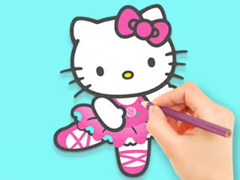 เกม Coloring Book: Hello Kitty Dancing
