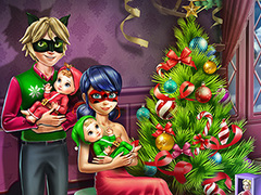 เกม Dotted Girl Family Christmas