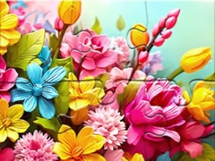 เกม Jigsaw Puzzle Flowers