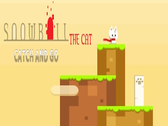เกม Snowball The Cat Catch and Go