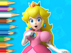 เกม Coloring Book: Young Princess Peach