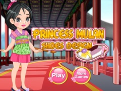 เกม Princess Mulan Shoes Design