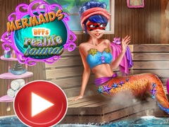 เกม Mermaids BFFs Realife Sauna