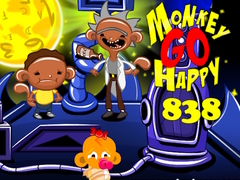 เกม Monkey Go Happy Stage 838
