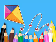 เกม Coloring Book: Bowknot Kite