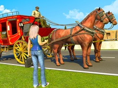 เกม Horse Cart Transport Taxi Game