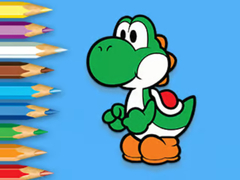 เกม Coloring Book: Yoshi Fishing Time
