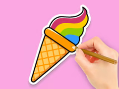 เกม Coloring Book: Rainbow Ice Cream