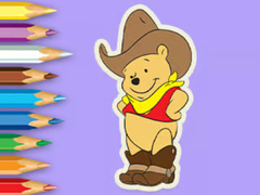 เกม Coloring Book: Cowboy Winnie
