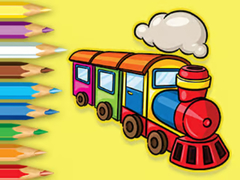 เกม Coloring Book: Running Train
