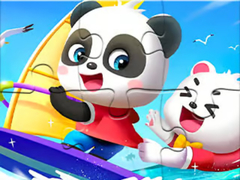 เกม Jigsaw Puzzle: Baby Panda Sailing