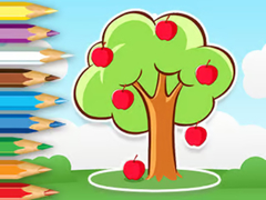 เกม Coloring Book: Apple Tree