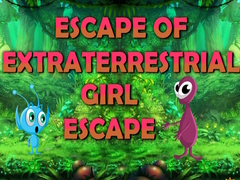 เกม Escape Of Extraterrestrial Girl Escape