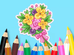 เกม Coloring Book: Love Bouquet