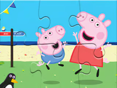เกม Jigsaw Puzzle: Peppa Fun Day