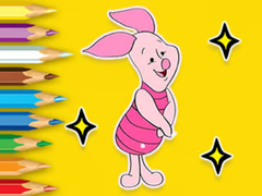 เกม Coloring Book: Piglet With Balloon