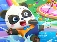 เกม Jigsaw Puzzle: Baby Panda Water Park