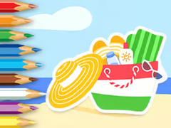 เกม Coloring Book: Summer Beach Gear