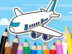 เกม Coloring Book: Flying Airplane