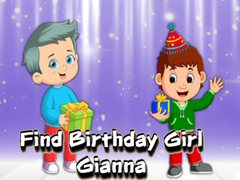 เกม Find Birthday Girl Gianna